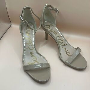 Sam Edelman Nude Ankle Strap Heels